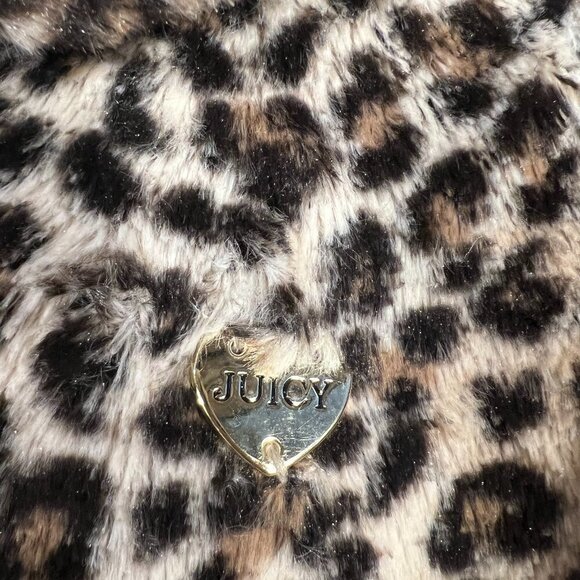 Juice Couture Kids Lined Animal Print Jacket - Picture 8 of 11